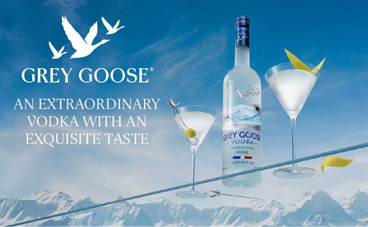 Grey Goose an extraordinary vodka with an exquisite taste