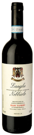 Elio Sandri Langhe Nebbiolo 2021 750ml - SaratogaWine.com