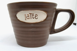 Starbucks Coffee Mug 2007 Brown Ribbed Latte and 27 similar items