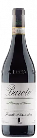 Fratelli Alessandria Barolo Del Comune Di Verduno 2020 750ml ...