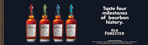 Taste four milestones of bourbon history - old forester