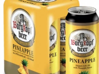 Burgkopf Pineapple Beer 4 pack 500ml Can - Yankee Spirits