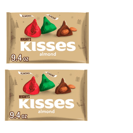 1PC Hersheys KISSES, Milk Chocolate, Blue Wrappers, 66.7 oz Bag ...