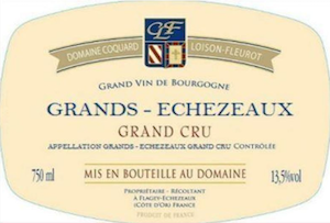 Domaine Coquard Loison Fleurot Grands Echezeaux Grand Cru 2021 ...