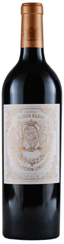 Chateau Pichon Baron Pauillac 2012 750ml - SaratogaWine.com