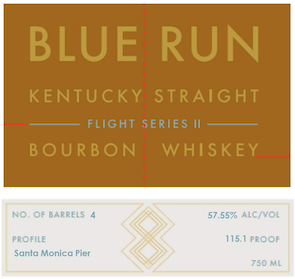 Blue Run Bourbon Flight Series II Bb6 Blend N (Santa Monica Pier ...