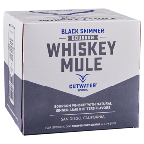 Cutwater Whiskey Mule 4pk Cans 12oz