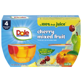 2 Pack) Dole Essentials Mixed Fruit Cups in Fruit Juices, 7 oz ...