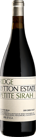 Ridge Vineyards : Lytton Estate Petite Sirah 2019 Fine Wine