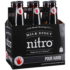 Left Hand Nitro Milk Stout 6pk 14 oz Cans - Applejack