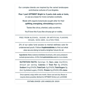 BRIGHT – Optimist Drinks