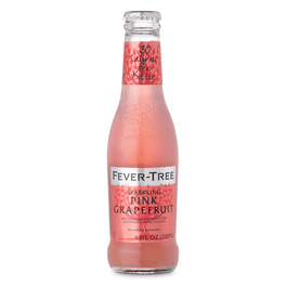 Fever-Tree Non-Alcoholic Sparkling Pink Grapefruit Juice, Mixed ...