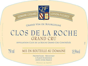 Domaine Coquard Loison Fleurot Clos De La Roche Grand Cru 2022 1.5 ...