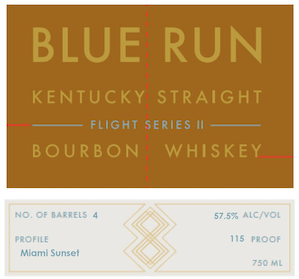 Blue Run Miami Sunset 750