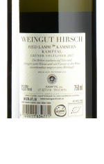 Grüner Veltliner Ried Lamm 2017 - Hirsch, Kamptal - Weinfurore