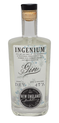 New England Distilling Ingenium Gin  750
