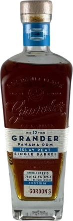 Grander Rum Islay Peat Gordon's Single Barrel