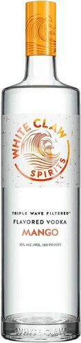 White Claw Spirits Premium Mango Triple Wave Filtered Vodka