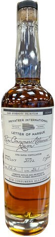 Privateer "The Rum Consumers Alliance #1" 5 years old