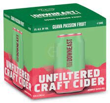 Downeast Guava Passionfruit 4pk Cans 12 OZ