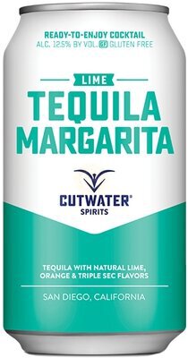 Cutwater Tequila Lime & Soda single Cans 12oz
