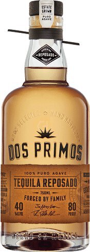 Dos Primos Reposado Tequila - central wine merchants Flemington NJ ...
