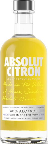 Absolut Citron Flavored Vodka