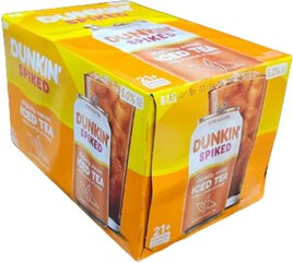 Dunkin Spiked Ice Tea Slightly Sweet 12OZ - Heritage Plaza Liquors ...