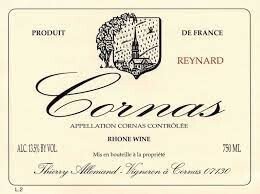 Thierry Allemand Cornas Reynard - central wine merchants ...