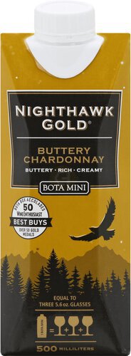 Bota Box Nighthawk Gold Buttery Chardonnay