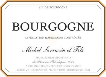 Michel Sarrazin et Fils Bourgogne