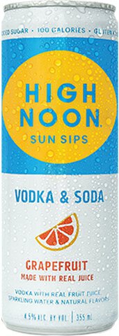 High Noon Grapefruit Vodka & Soda