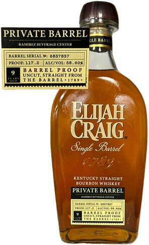 Elijah Craig Barrel Proof Store Pick 2023