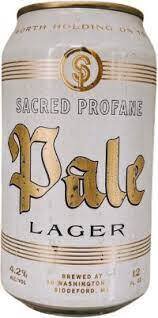 Sacred Profane Pale Lager Cn 12OZ - Ball Square Fine Wines ...