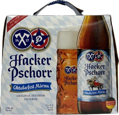 Hacker Pschorr Oktoberfest Marzen 11.2oz Btls