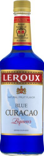 Leroux Blue Curacao 750ml - Rapid Liquors, Stoneham, MA, Stoneham, MA