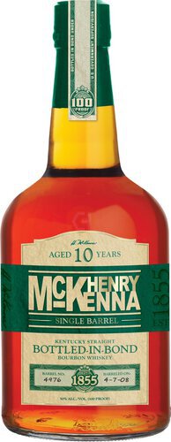 Henry McKenna Single Barrel 10 Year Old Bourbon Whiskey