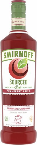 Smirnoff Sourced Cranberry Apple Vodka - Liquor Barn