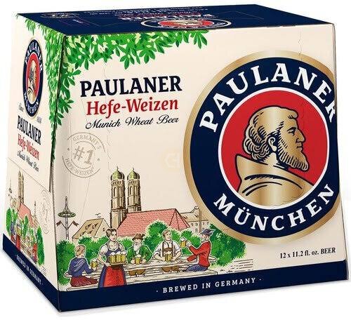 Paulaner Munchen Hefe Weizen 12pk Btls