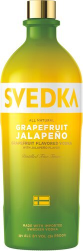 SVEDKA Grapefruit Jalapeno Flavored Vodka