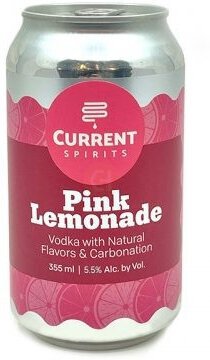 Current Spirits Pink Vodka Lemonade 4pk 12oz