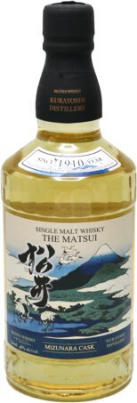 Matsui Mizunara Cask Single Malt Japanese Whiskey