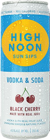 High Noon Black Cherry Vodka & Soda
