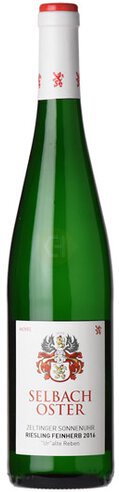Selbach-Oster Riesling Feinherb Zeltinger Sonnenuhr "Ur" Alte Reben Spätlese