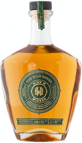 High N Wicked The Wild Rover Mash Bill Double Cask Matured Cask Strength Single Malt Irish Whisky