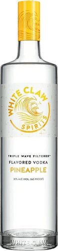 White Claw Spirits Premium Pineapple Triple Wave Filtered Vodka