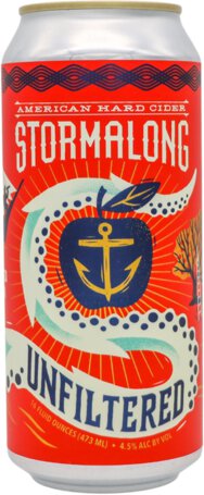 STORMALONG CIDER FARM STAND UNFILTERED CIDER 4PK 16OZ CAN - Cape ...