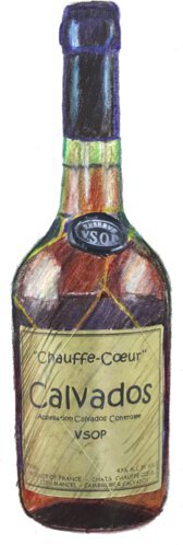 X Sochauffe Coeur Calvados VSOP Brandy