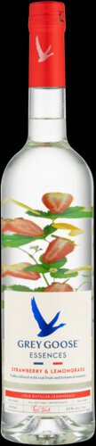 GREY GOOSE Essences Strawberry and Lemongrass Vodka with Natural Flavors 