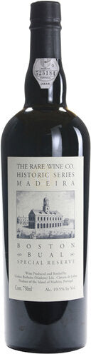 Rare Wine Madeira Bual Historic Series Boston